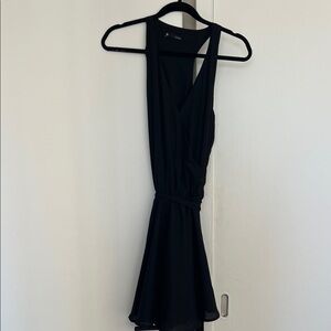 Elegant Black Mini Dress